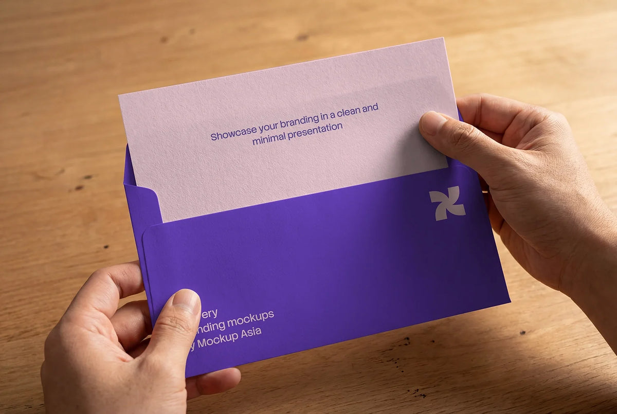 Design Studies: Envelope & letter head set mockup - Image 3