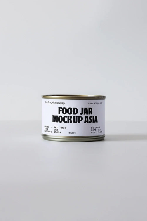 Design Studies: Cat Food Can Mockup - Image 2