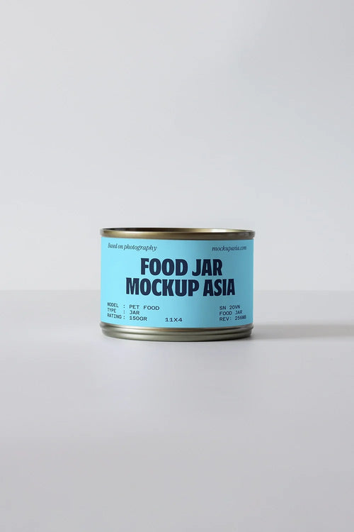 Design Studies: Cat Food Can Mockup