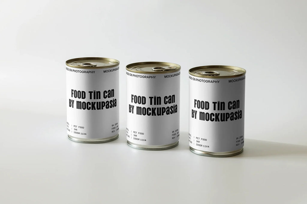 Design Studies: Cat Food Can Mockup - Image 2