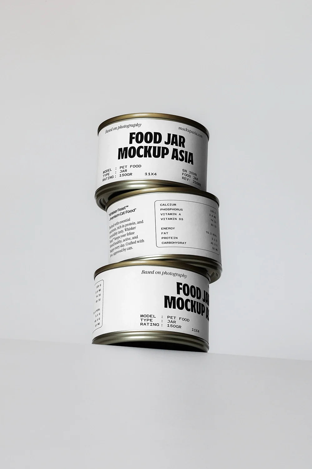 Design Studies: Cat Food Can Mockup - Image 2