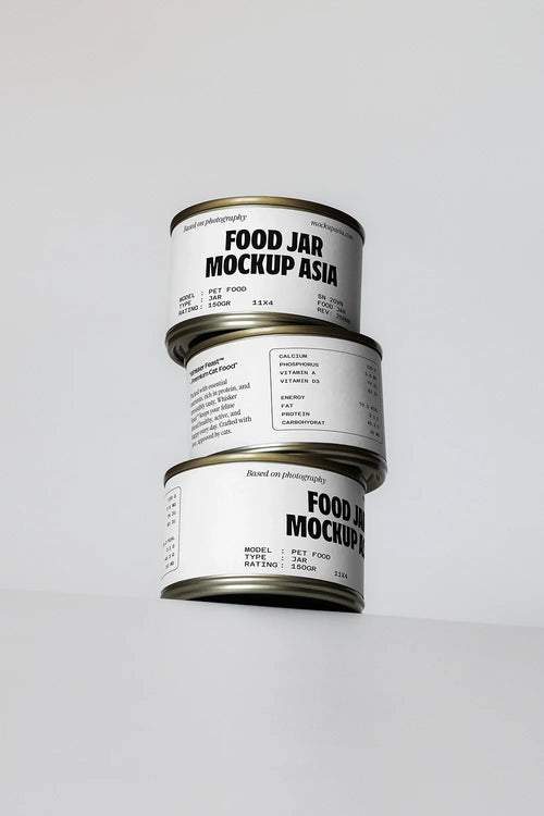 Design Studies: Cat Food Can Mockup - Image 2