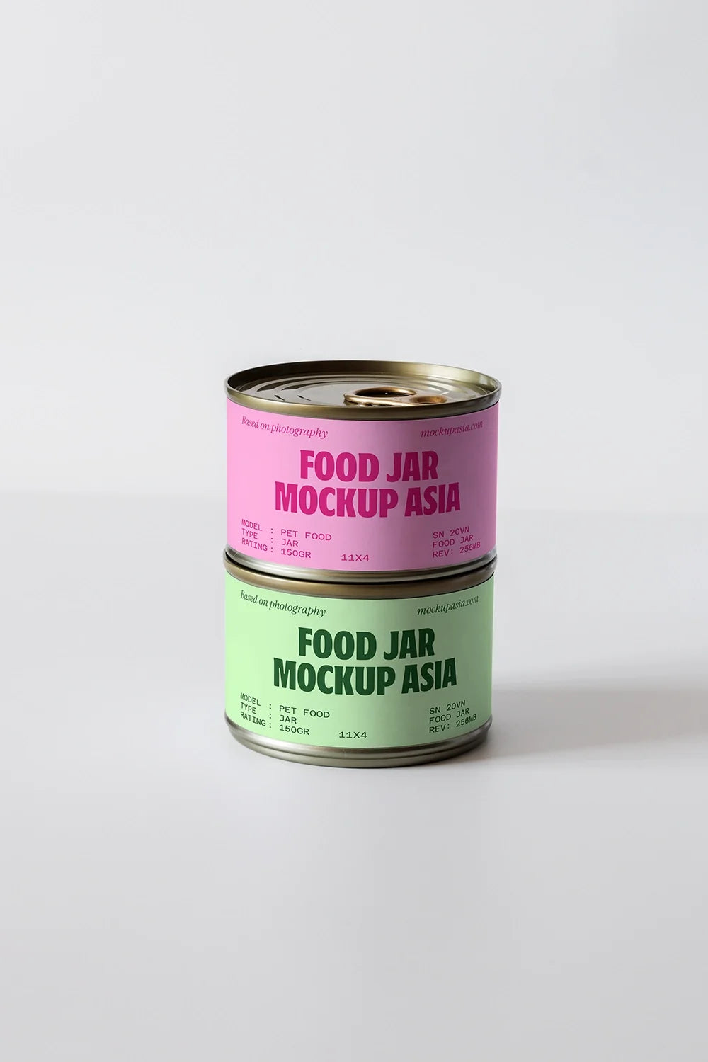 Design Studies: Food Tin Can Mockup