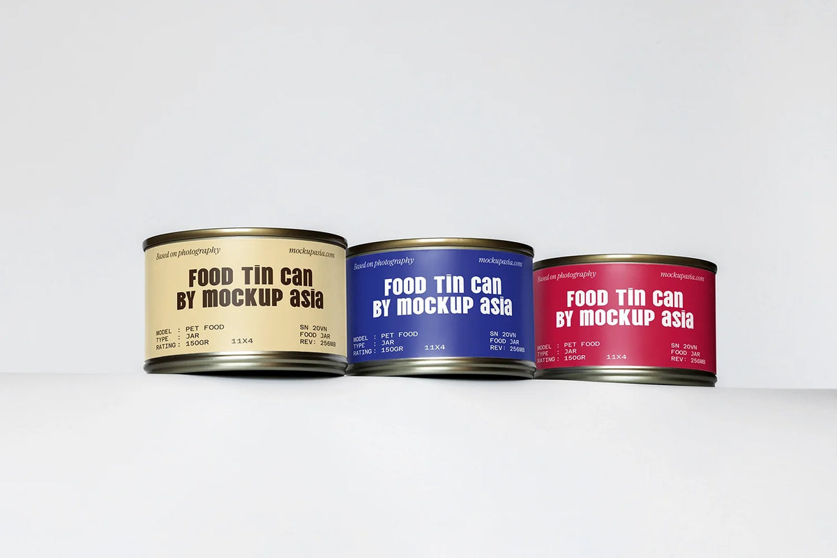 Design Studies: Food Tin Can Mockup - Image 3