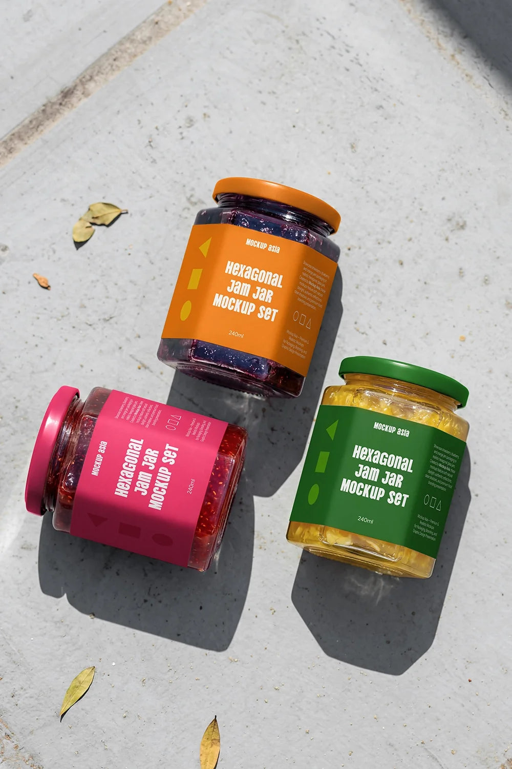 Design Studies: Hexagon Jam Jar Mockup - Image 3