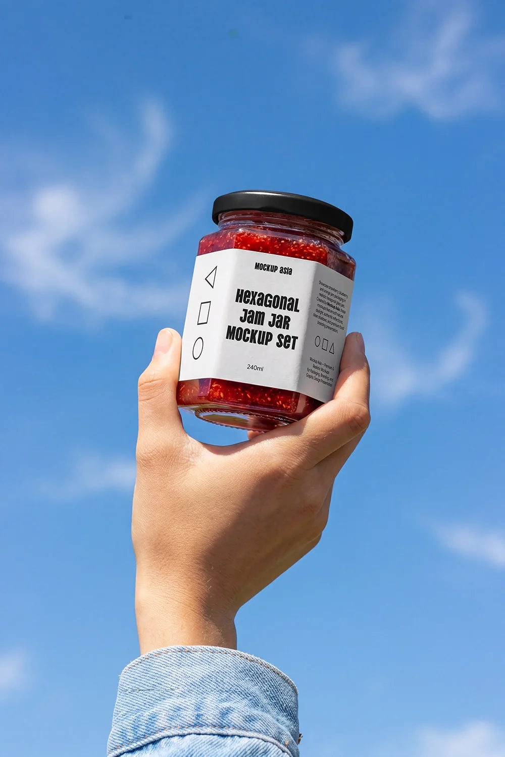 Design Studies: Hexagon Jam Jar Mockup - Image 2