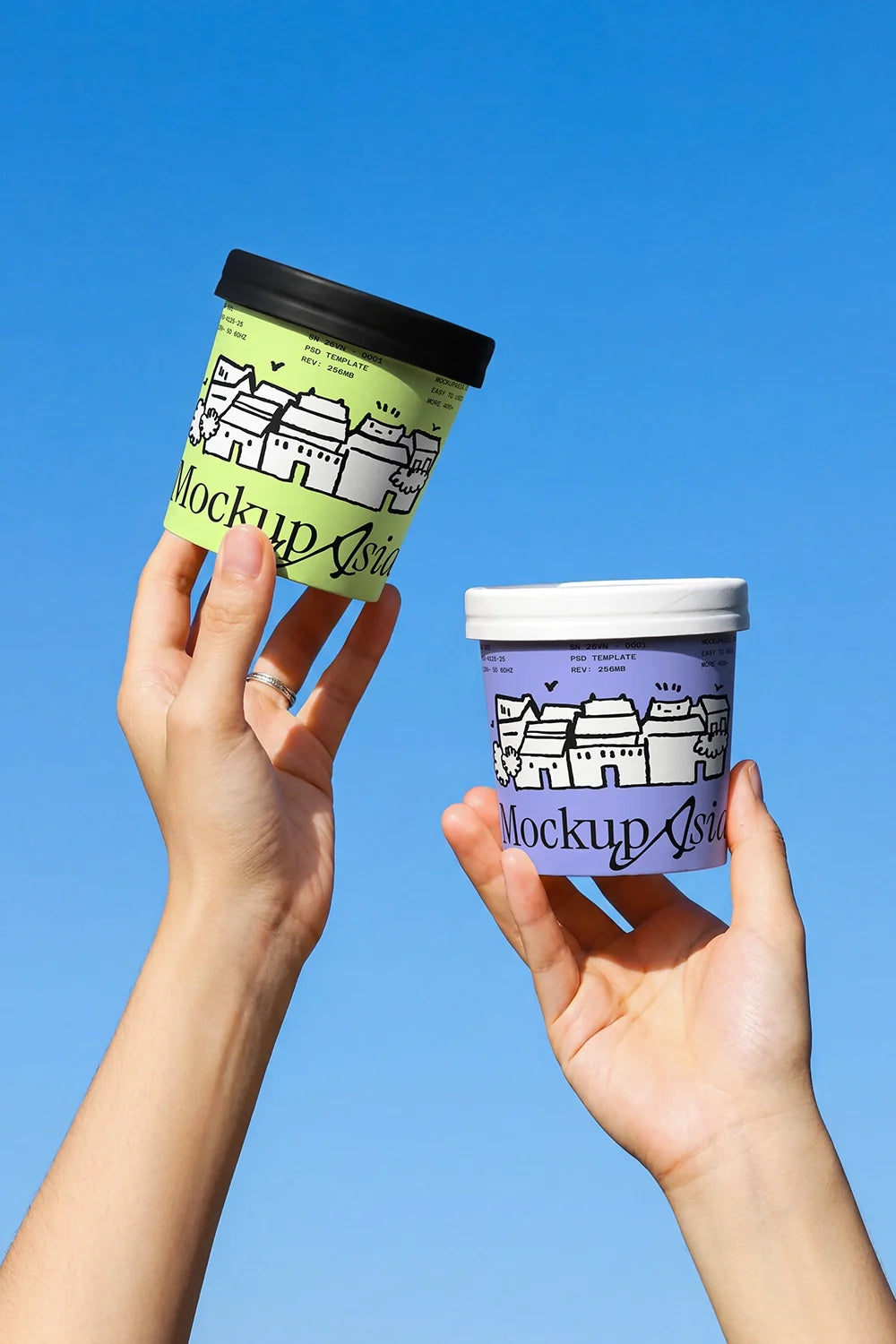 Design Studies: Ice-cream Cup mockup - Image 3