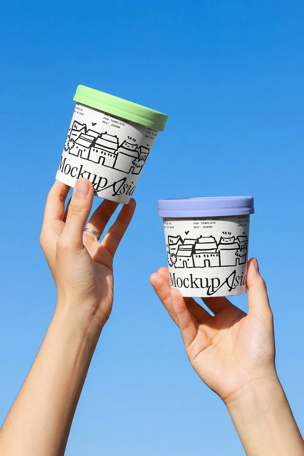 Design Studies: Ice-cream Cup mockup - Image 2
