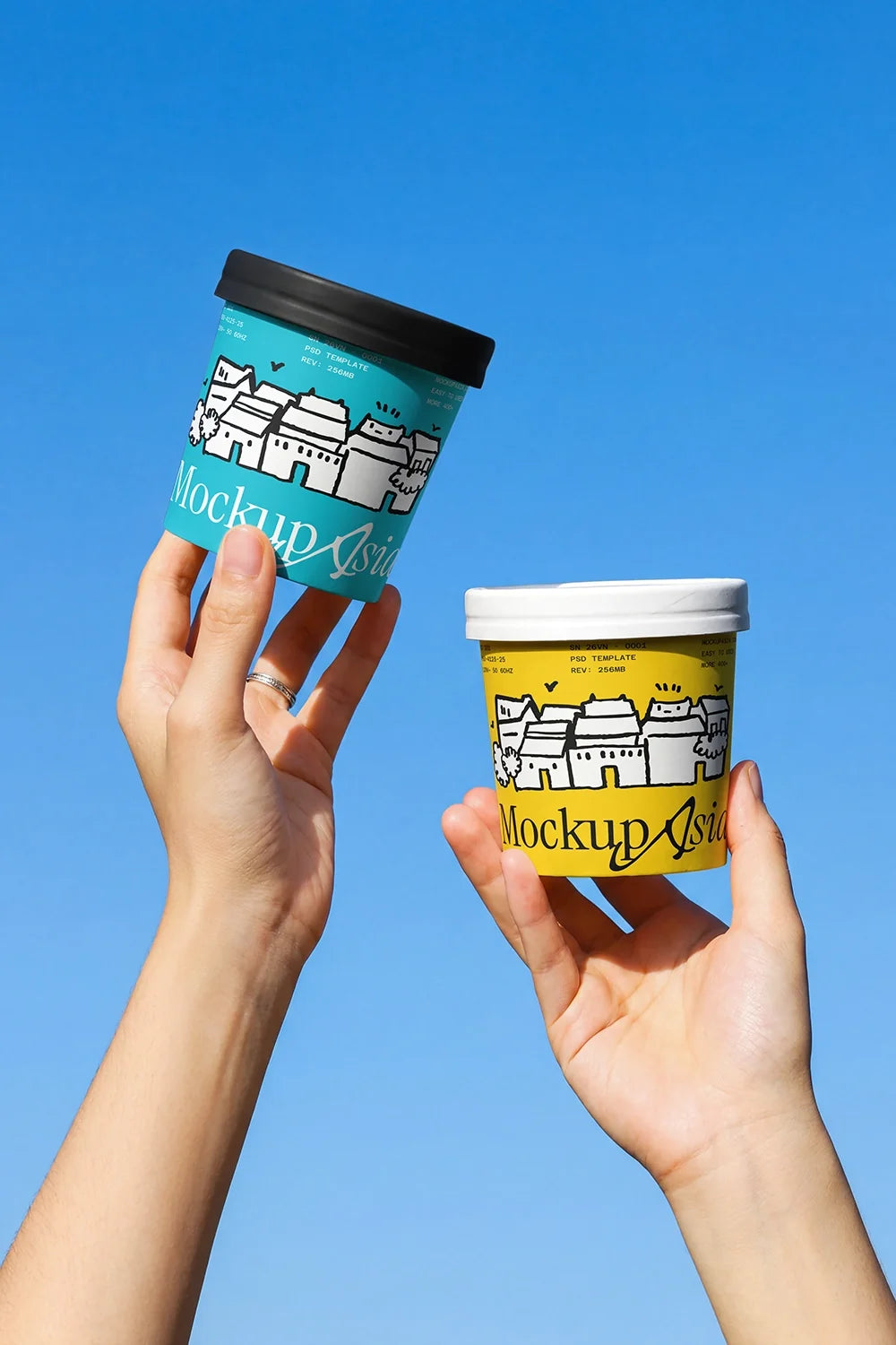 Design Studies: Ice-cream Cup mockup