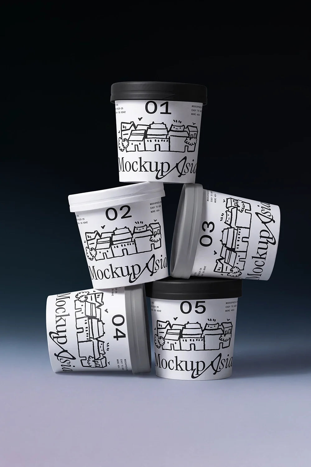 Design Studies: Ice-cream Cup mockup - Image 2
