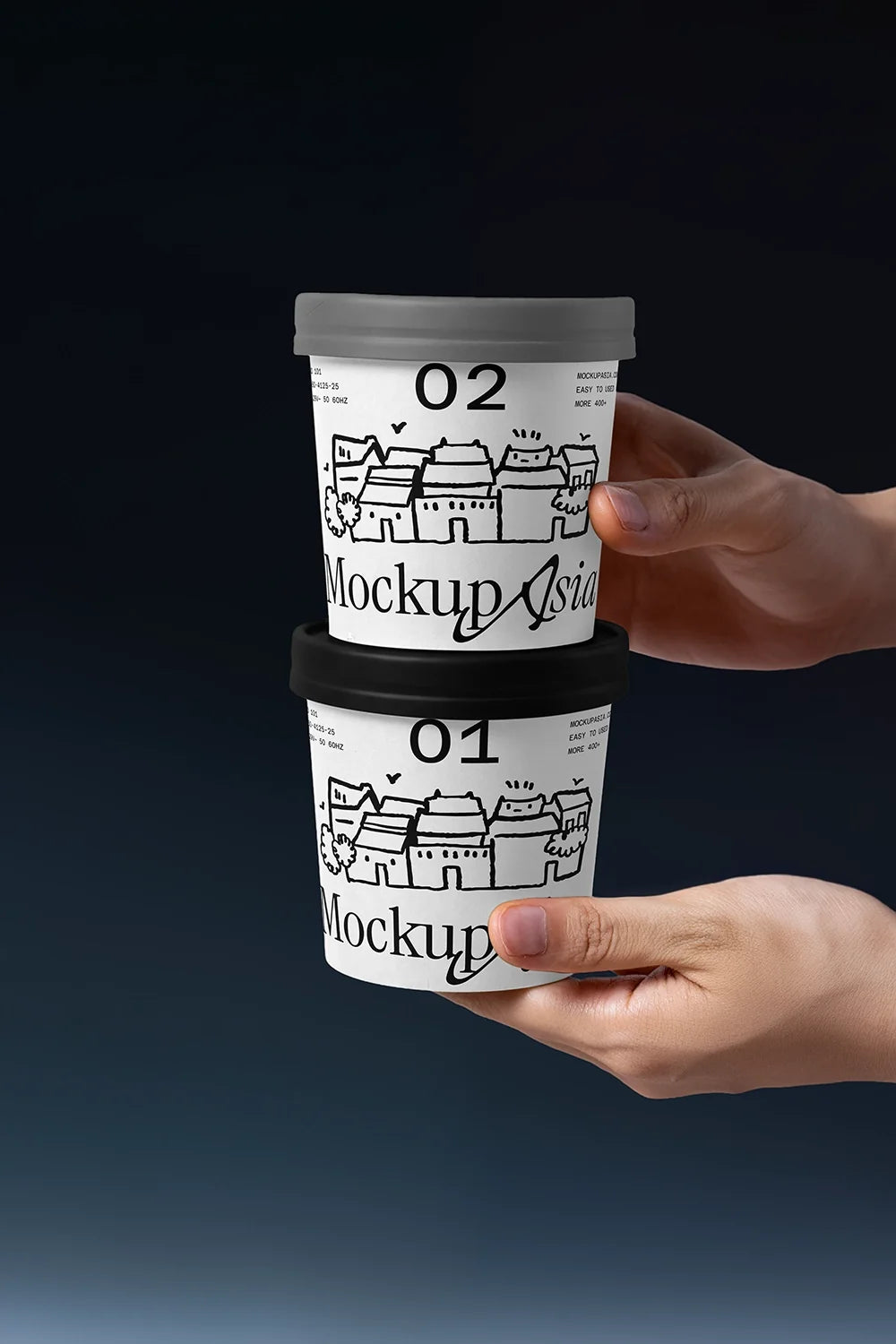 Design Studies: Ice-cream Cup mockup - Image 2