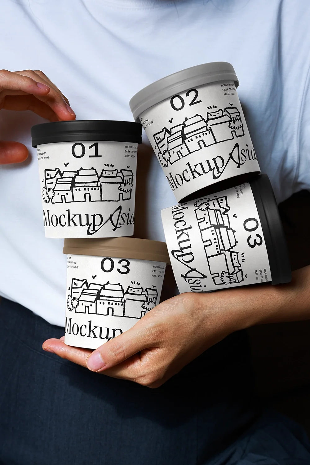 Design Studies: Ice-cream Cup mockup - Image 2