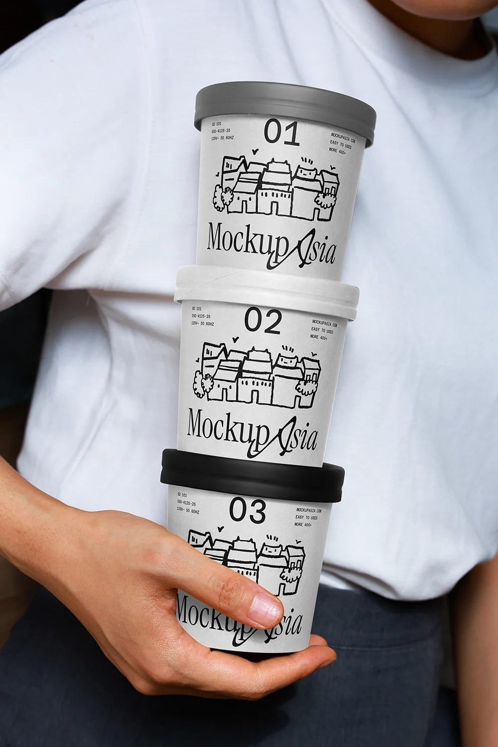 Design Studies: Ice-cream Cup mockup - Image 2