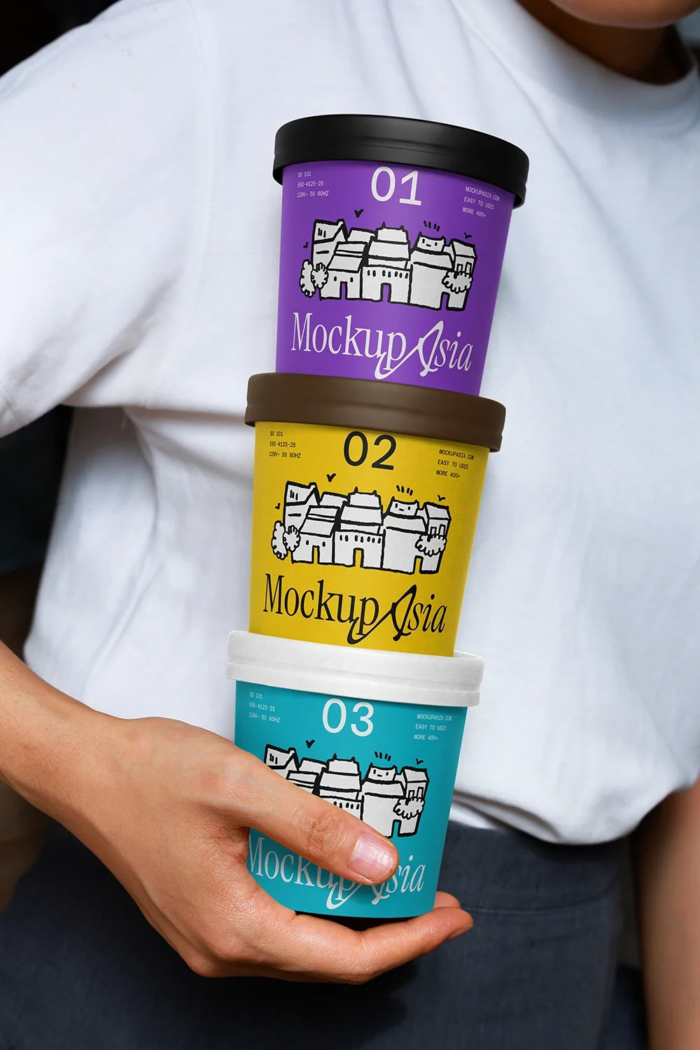 Design Studies: Ice-cream Cup mockup