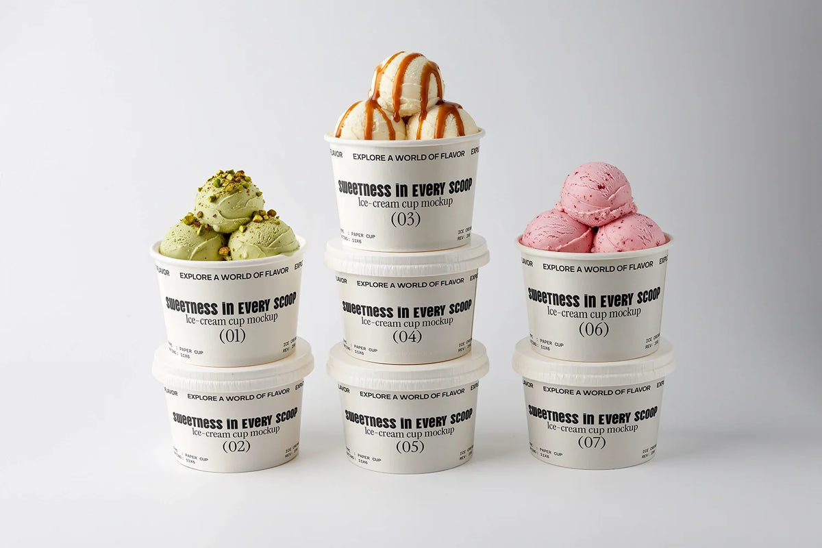 Design Studies: Ice-cream Cup mockup - Image 2