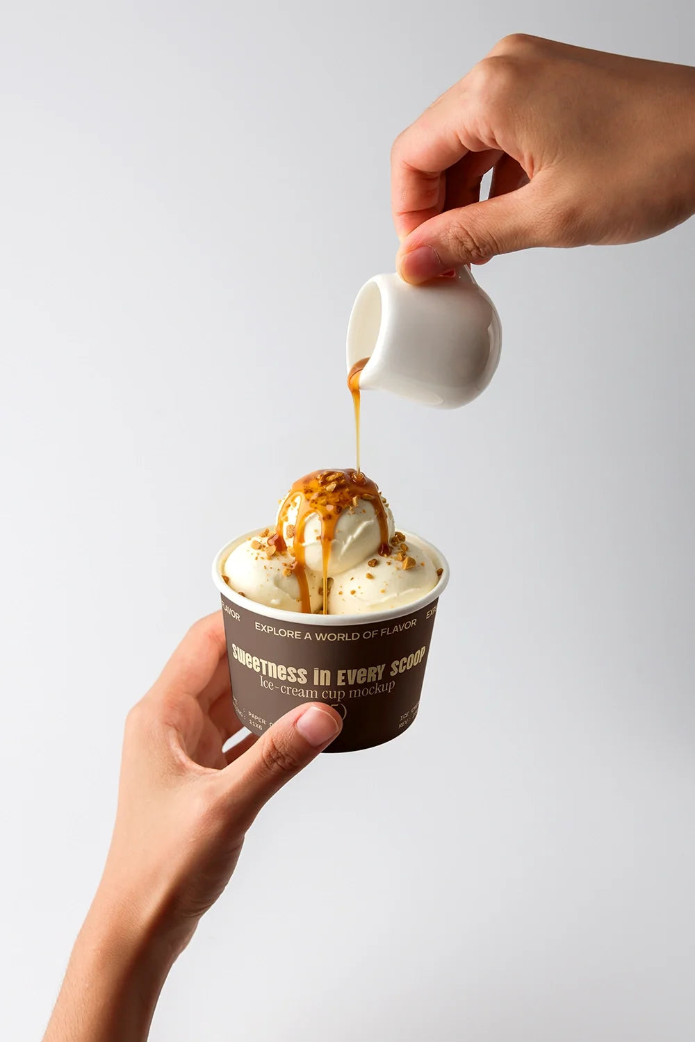 Design Studies: Ice-cream Cup mockup