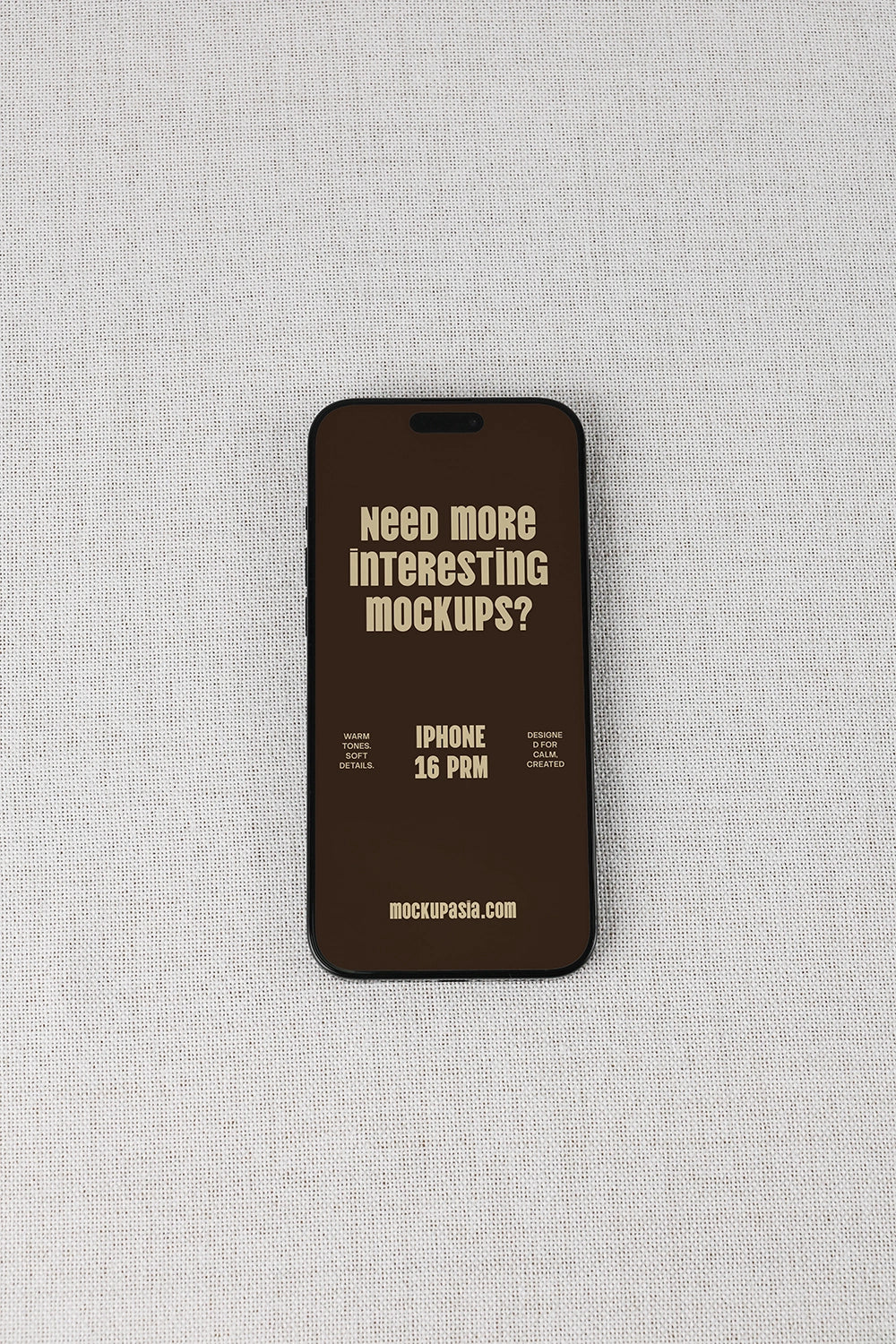 Design Studies: Iphone 16 PRM Mockup
