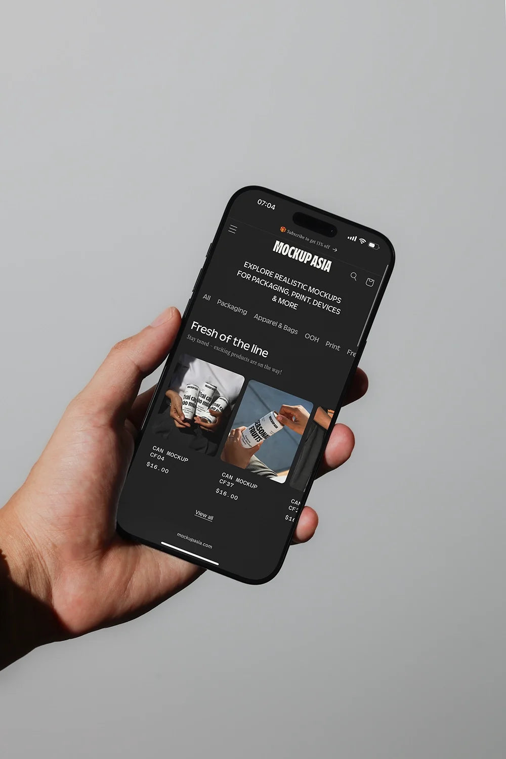 Design Studies: Iphone Mockup