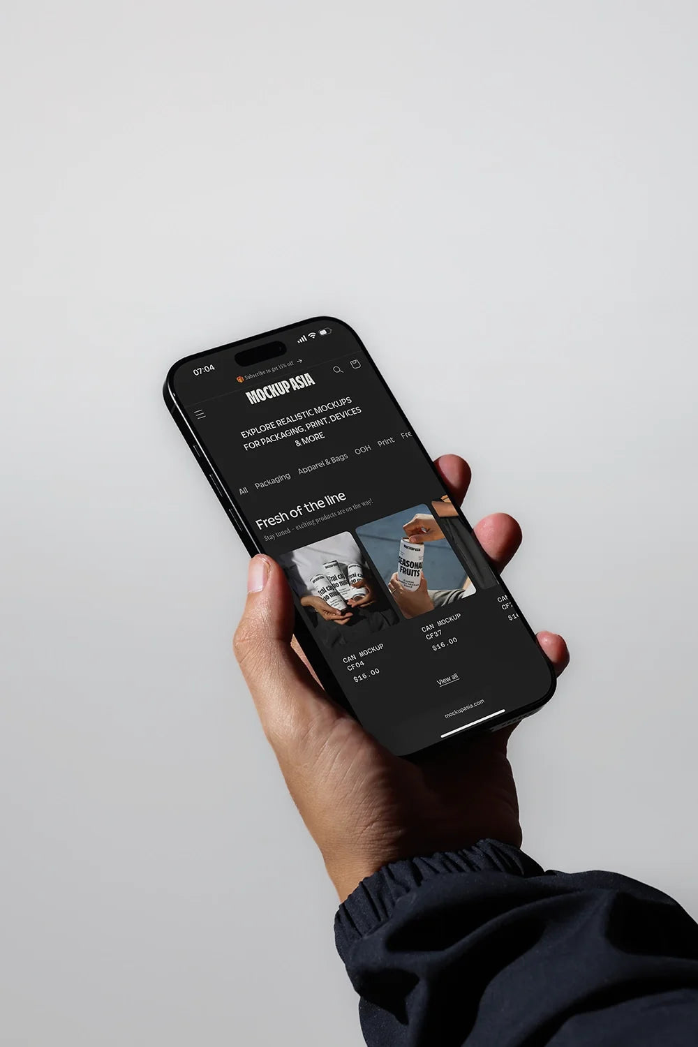 Design Studies: Iphone Mockup