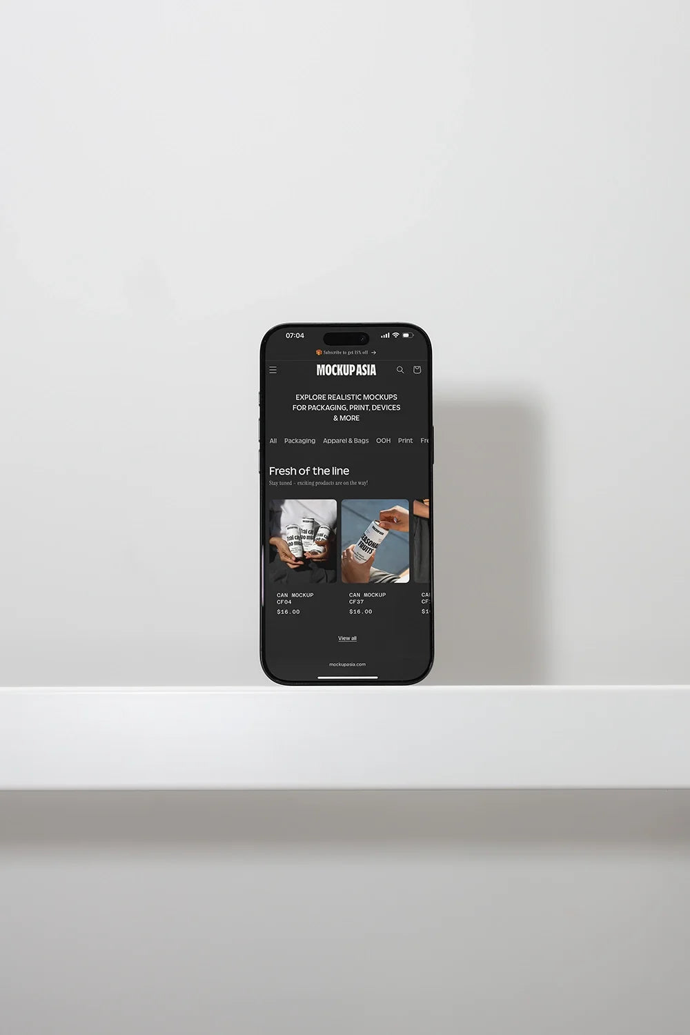 Design Studies: Iphone Mockup