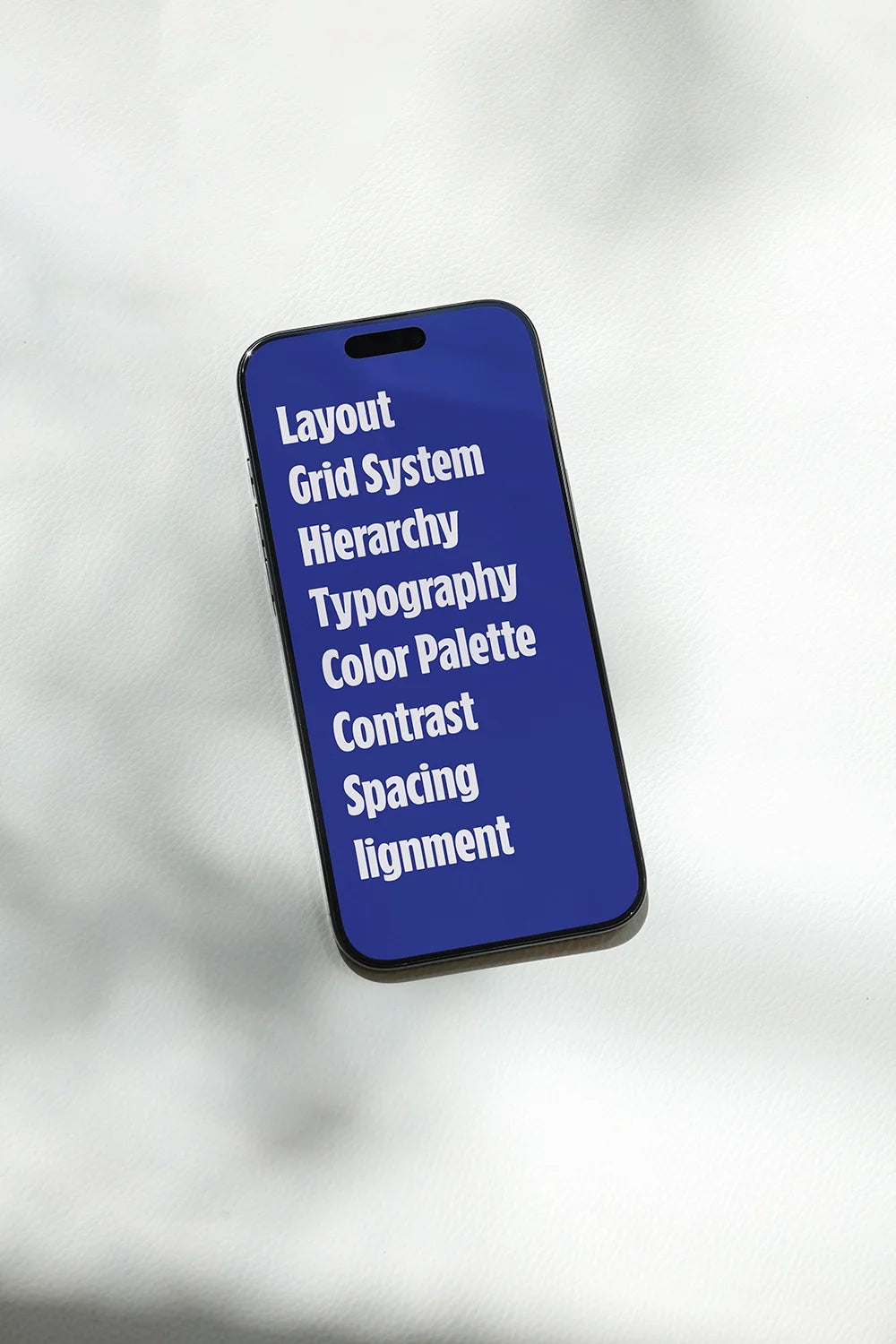 Design Studies: Iphone Mockup