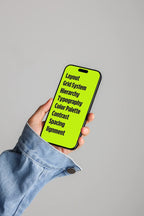 Design Studies: Iphone Mockup