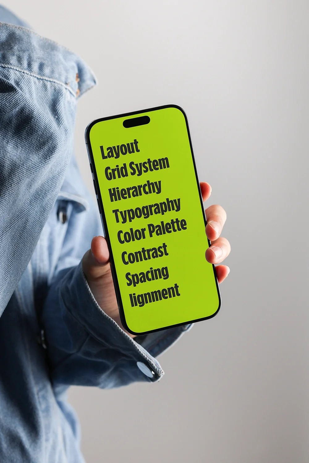 Design Studies: Iphone Mockup