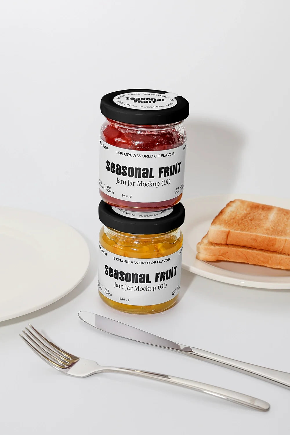 Design Studies: Jam Jar Mockup - Image 2