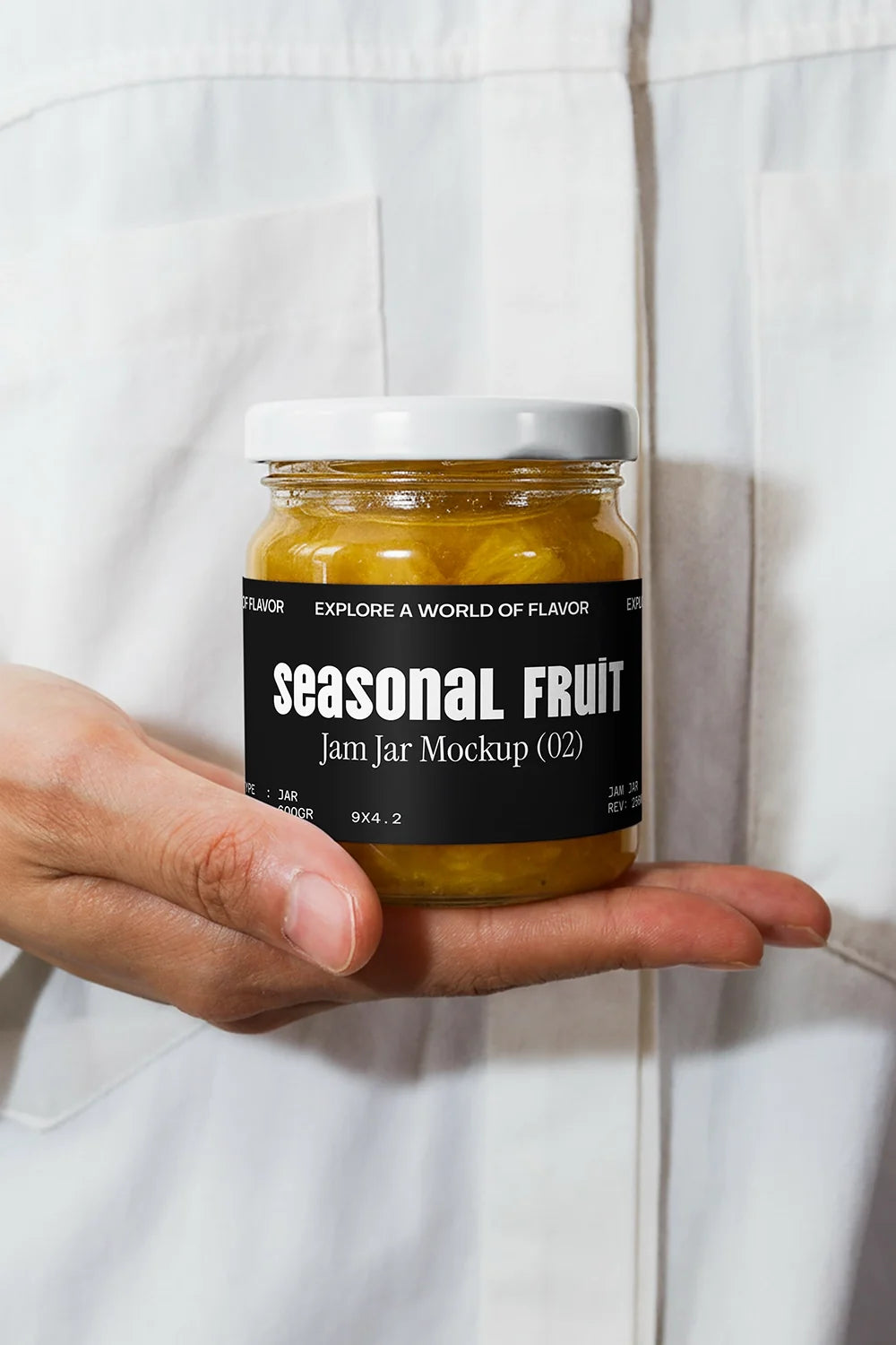Design Studies: Jam Jar Mockup