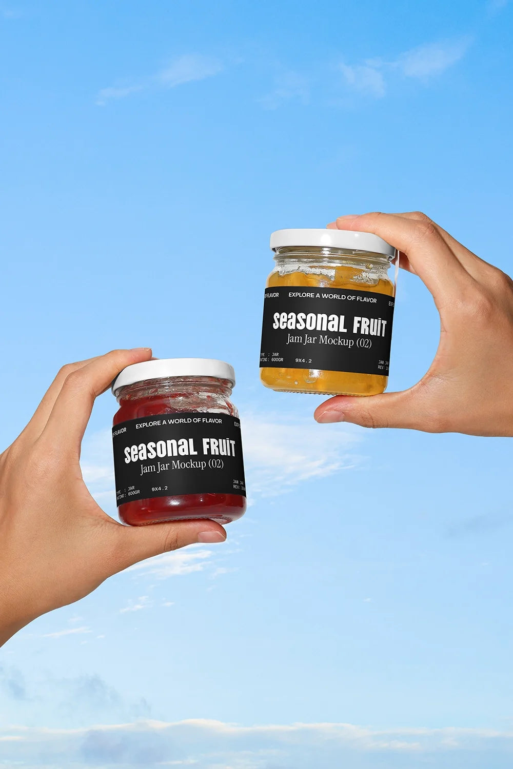 Design Studies: Jam Jar Mockup
