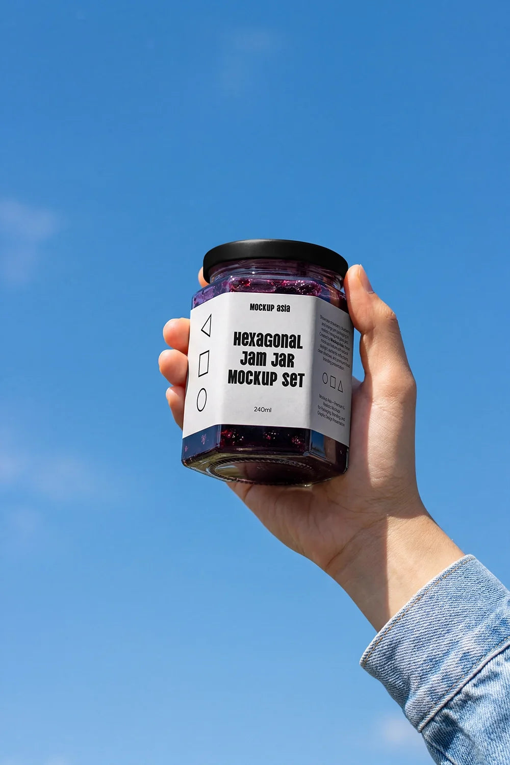 Design Studies: Hexagon Jam Jar Mockup - Image 2