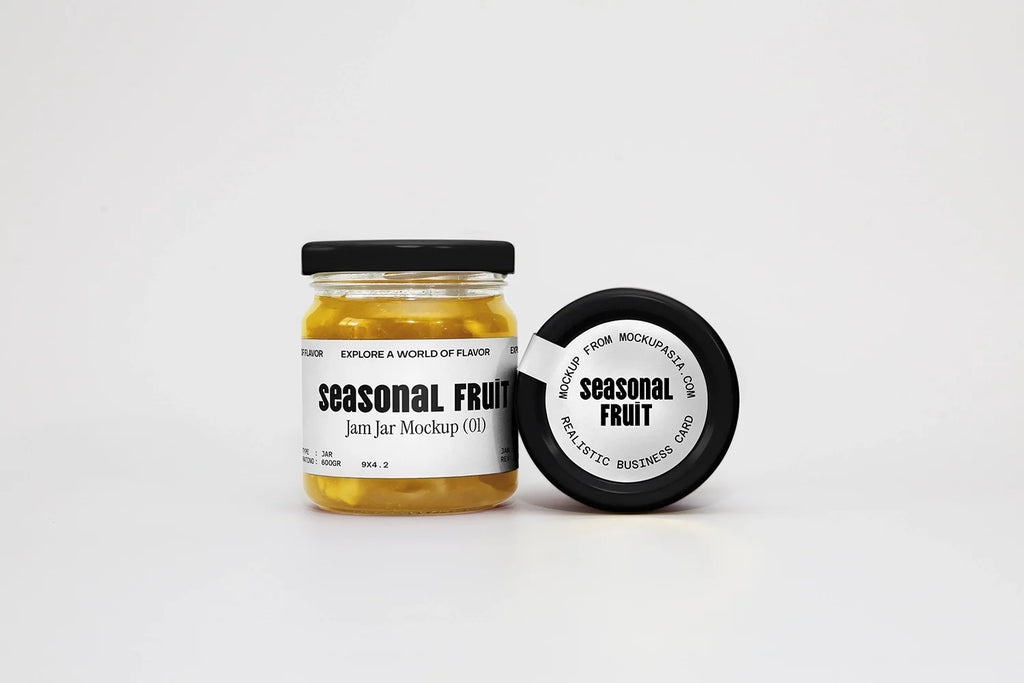 Design Studies: Jam Jar Mockup