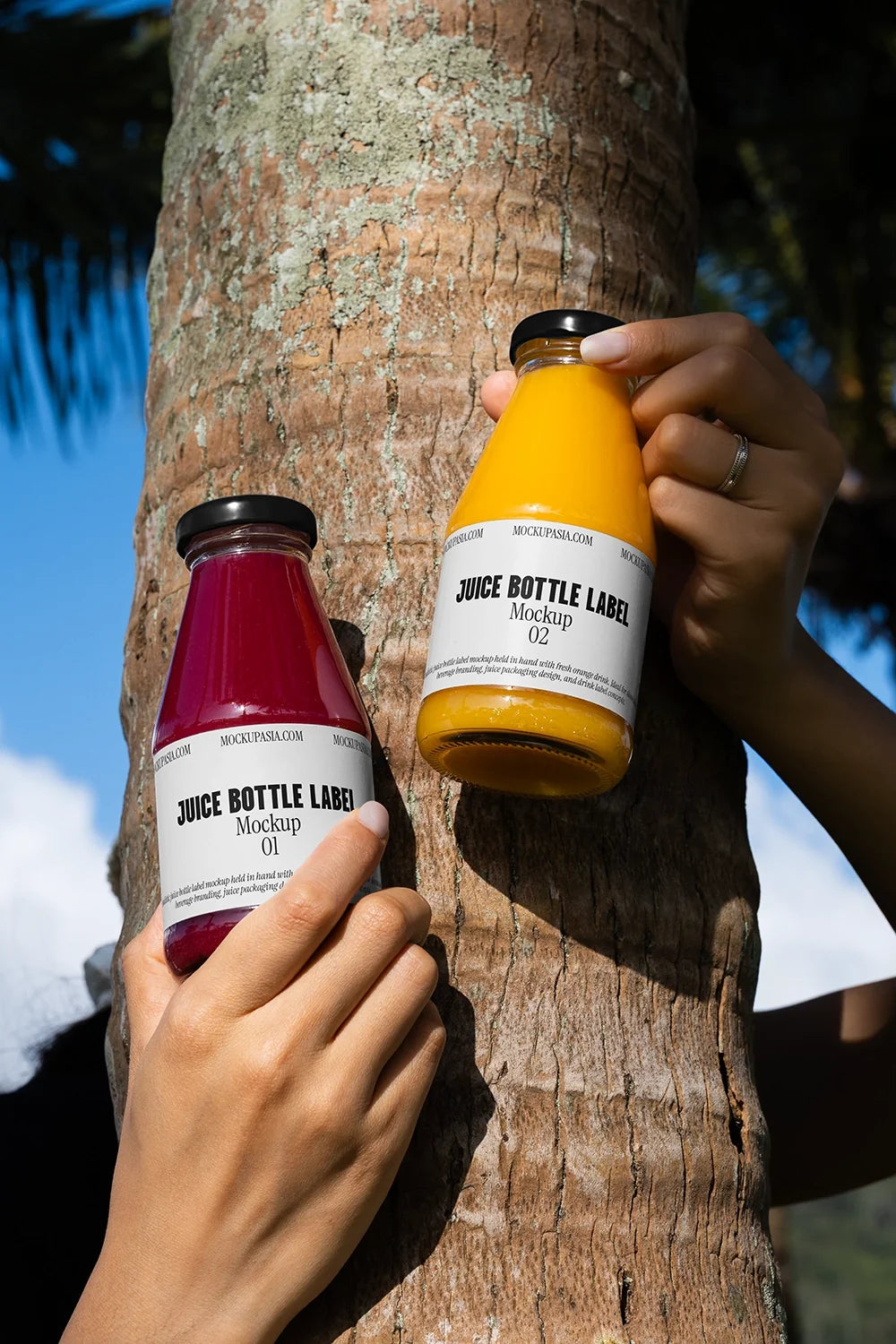 Design Studies: Juice Bottle Label Mockup - - Image 2