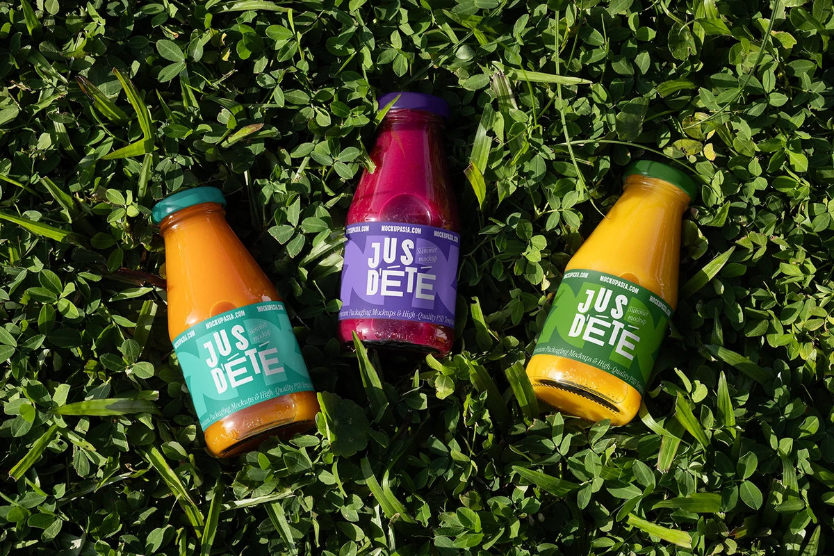 Design Studies: Juice Bottle Label Mockup - - Image 3