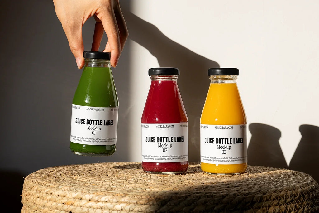 Design Studies: Juice Bottle Label Mockup - - Image 2