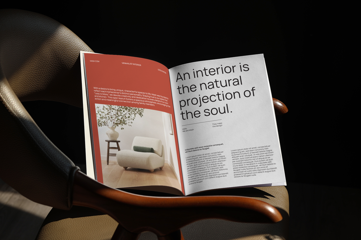Design Studies: Magazine Mockup