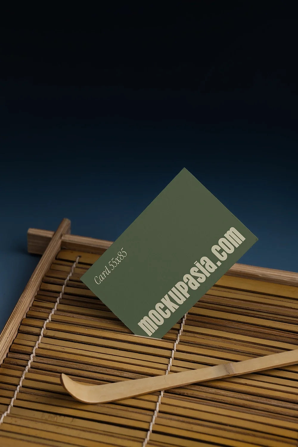 Design Studies: Matcha Card 55x85 Mockup