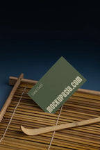 Design Studies: Matcha Card 55x85 Mockup