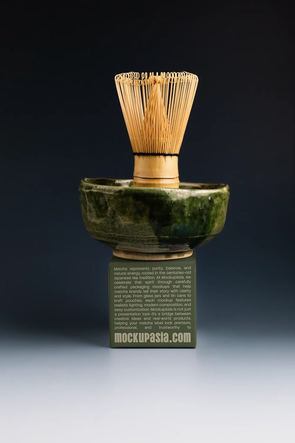 Design Studies: Matcha Cube Box Mockup