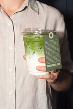 Design Studies: Matcha Latte Cup Mockup -