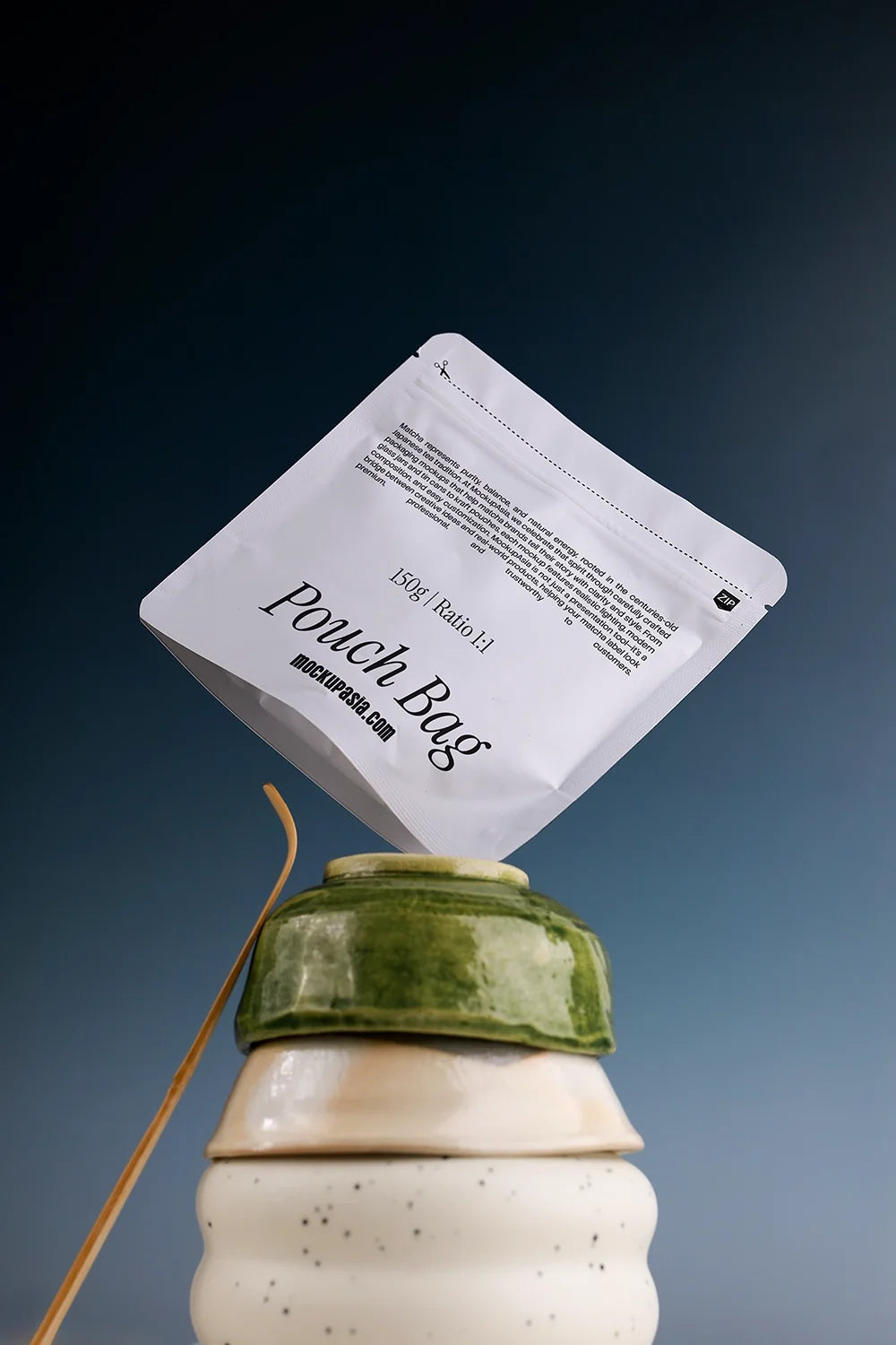 Design Studies: Matcha Pouch Bag Mockup - Image 2