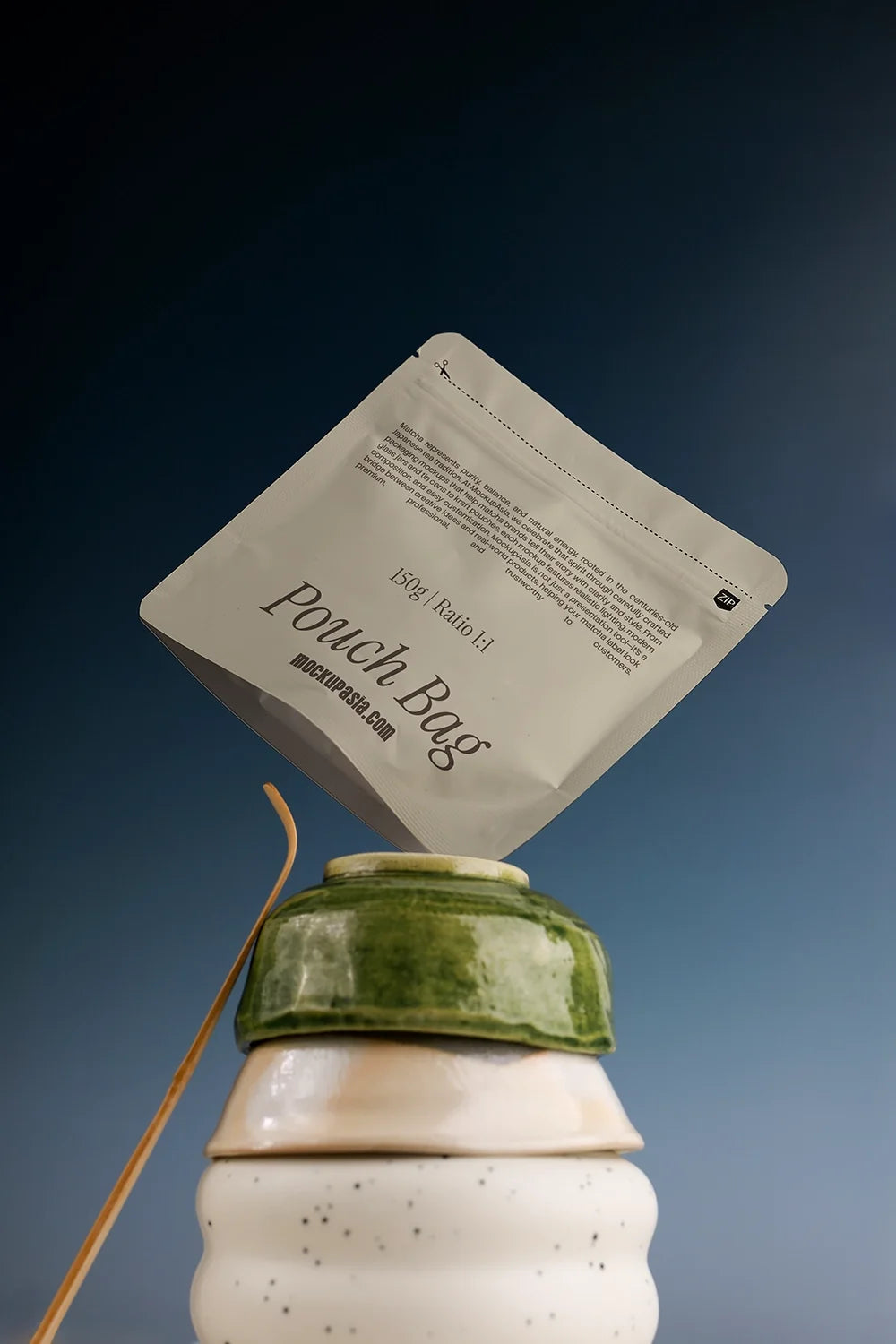 Design Studies: Matcha Pouch Bag Mockup - Image 3