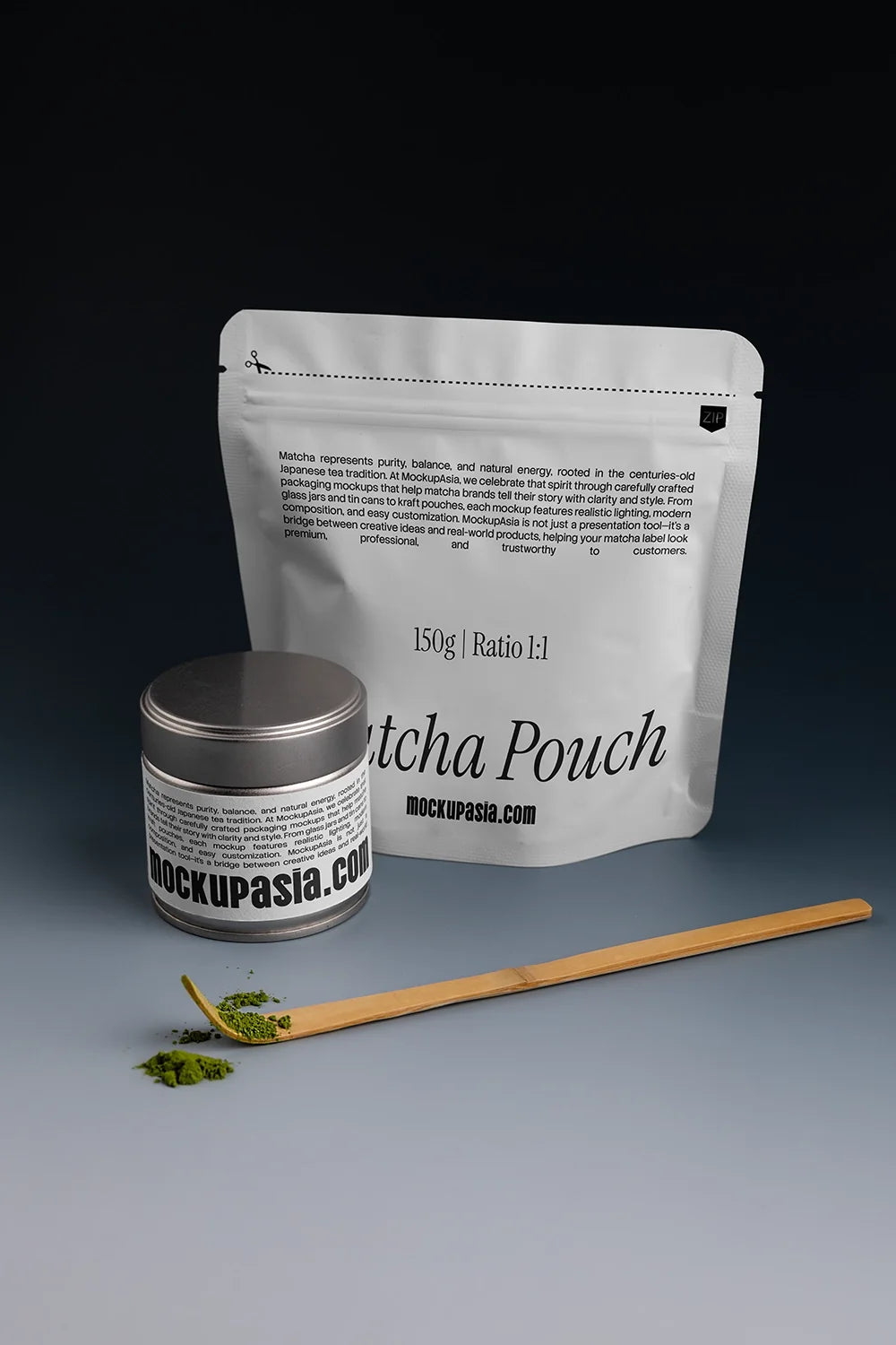 Design Studies: Matcha Pouch Mockup - Image 2