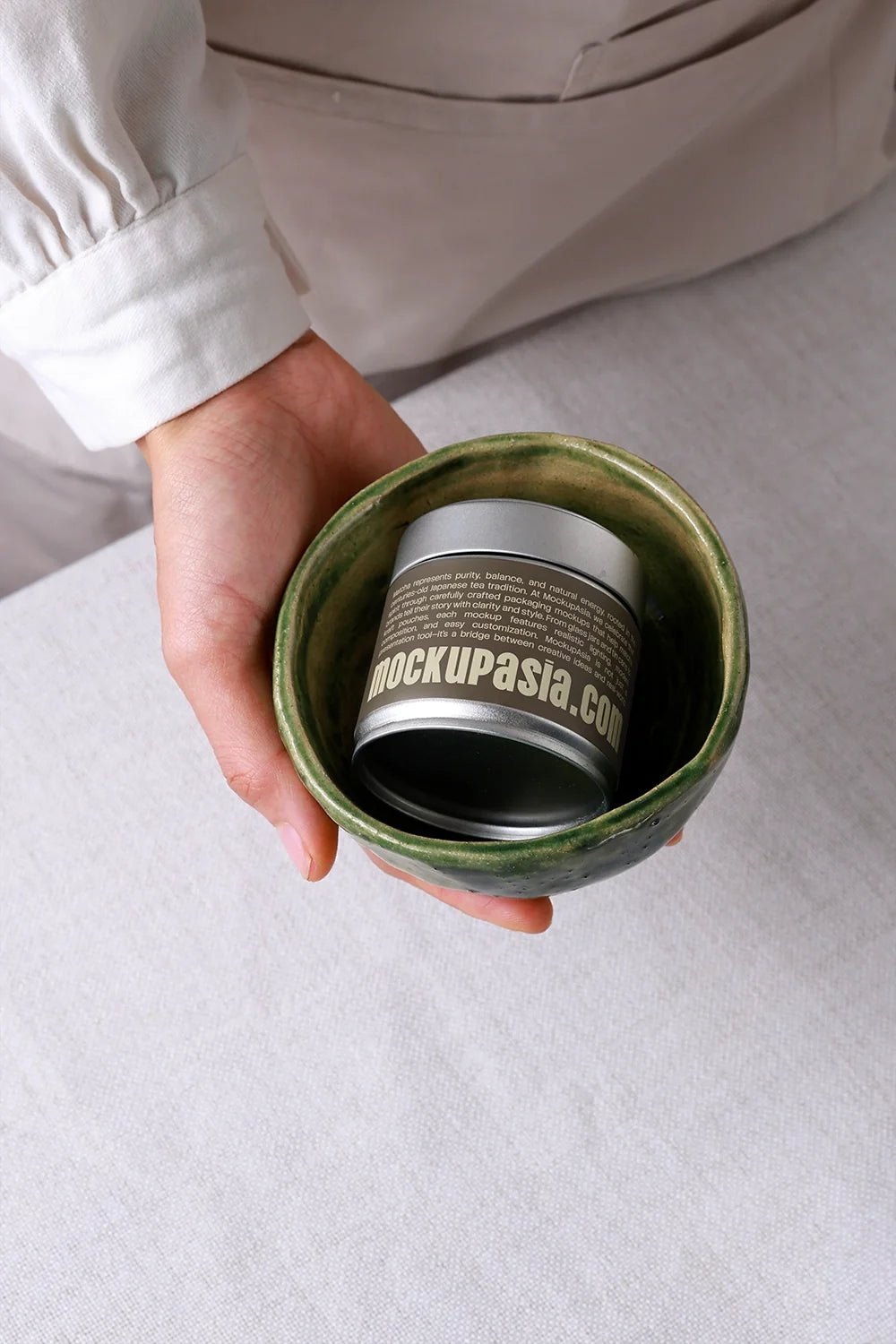 Design Studies: Matcha Tin Mockup - Image 3
