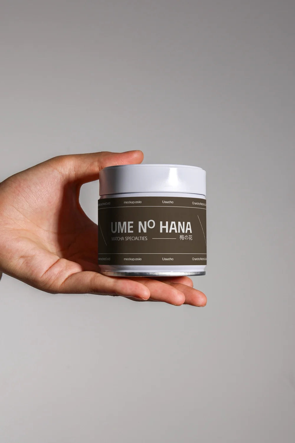 Design Studies: Matcha Power Jar Mockup