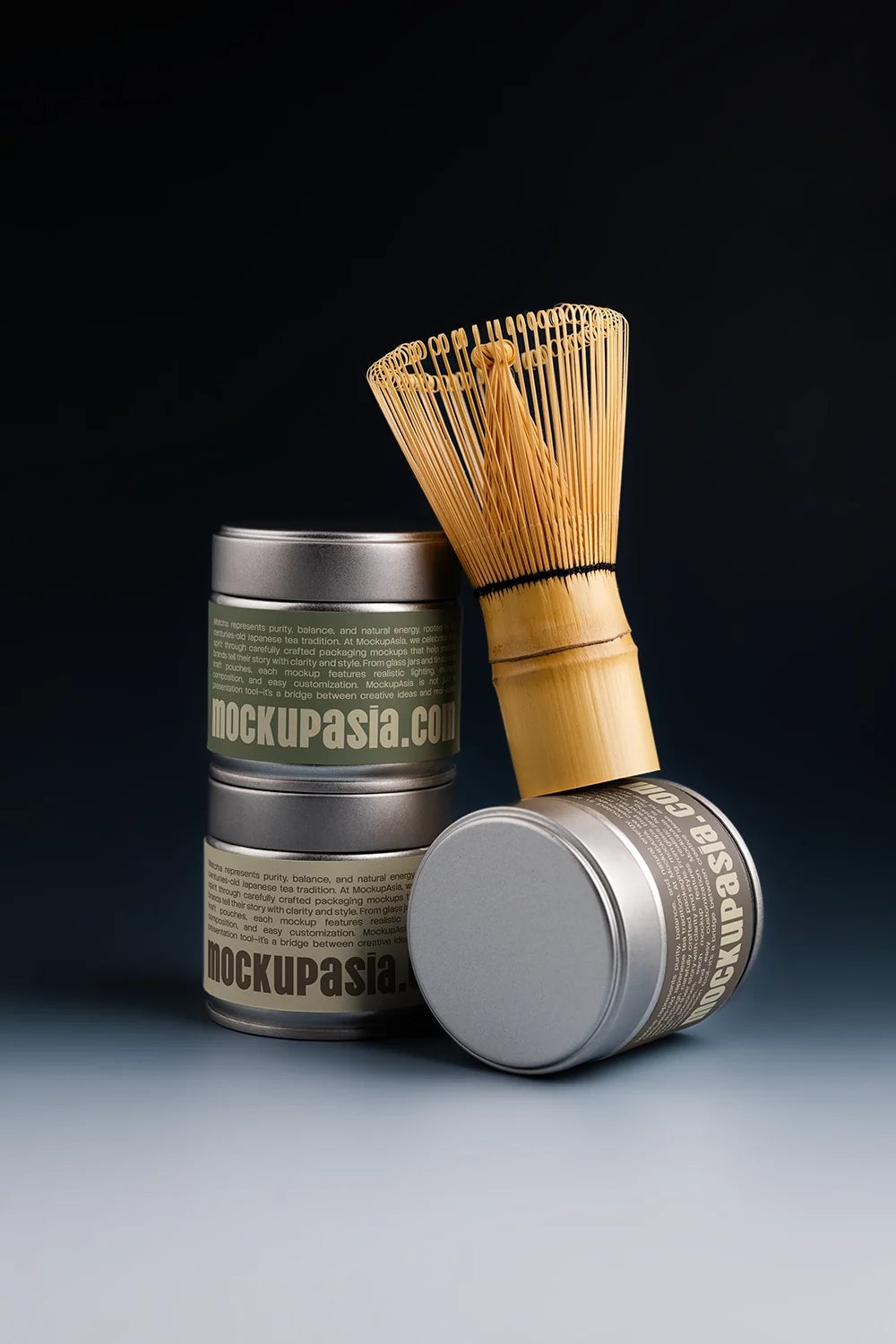 Design Studies: Matcha Tin Mockup