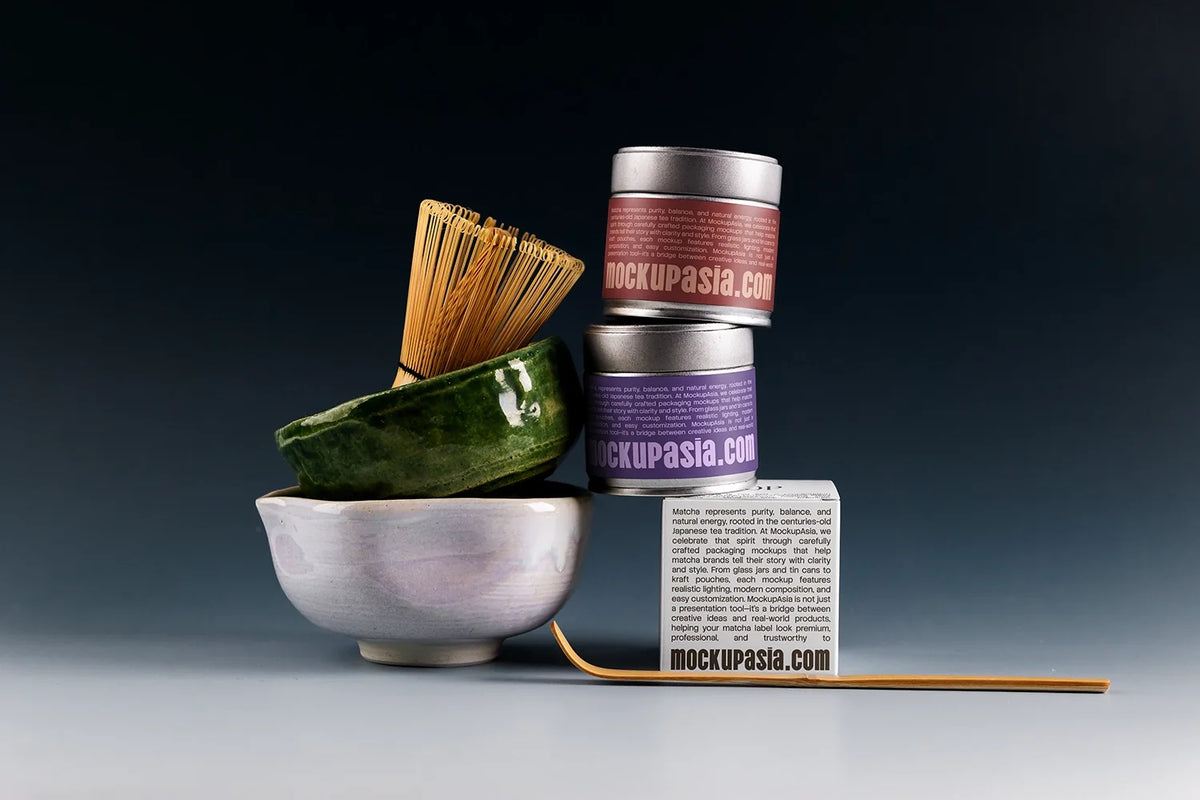 Design Studies: Matcha Tin Can Mockup - Image 3