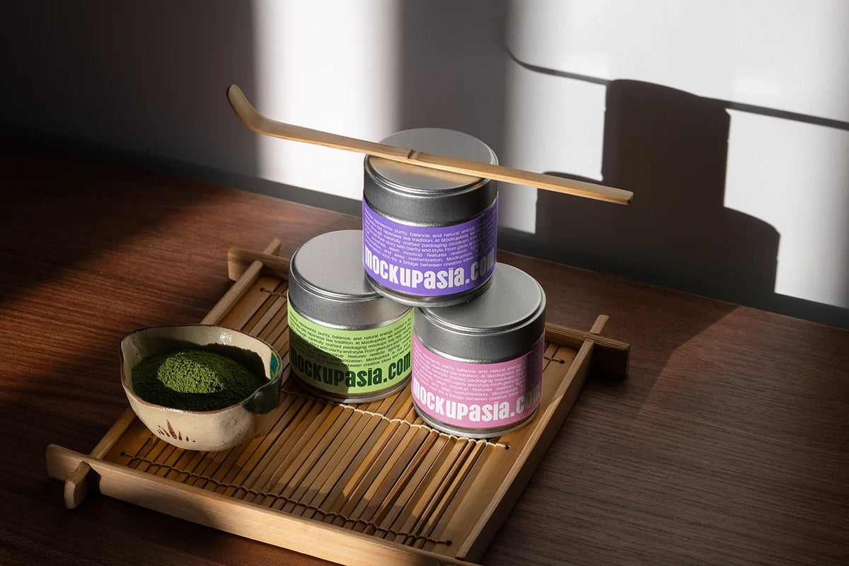 Design Studies: Matcha Tin Can Mockup - Image 3