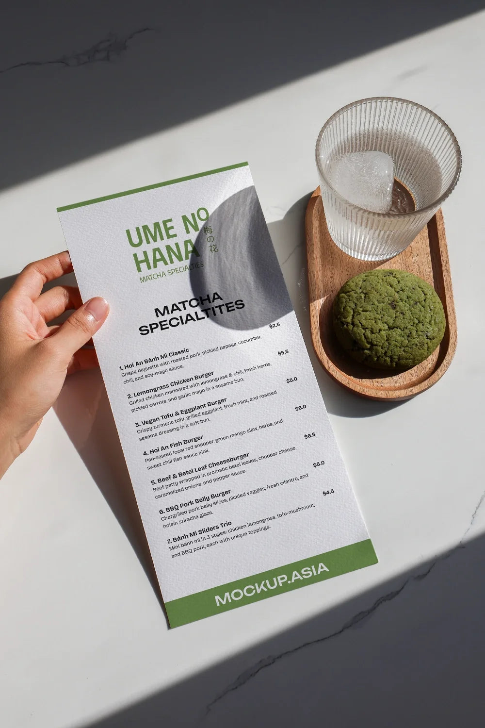 Design Studies: Menu Mockup
