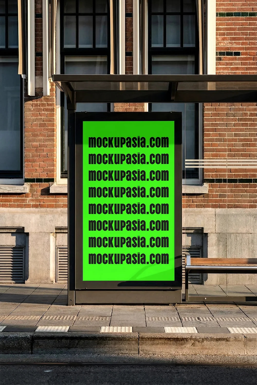 Design Studies: Outdoor Poster Stand Mockup PSD - - Image 3